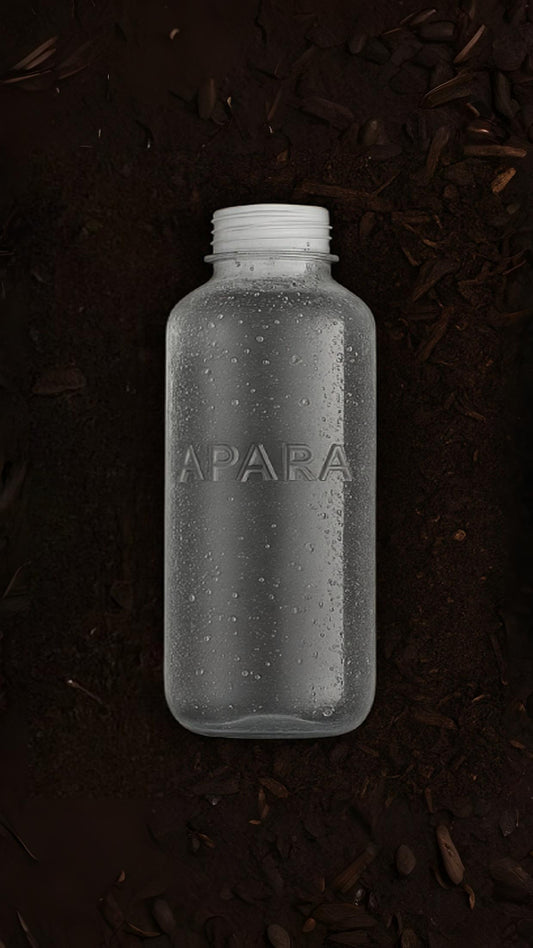Apara 100% Biodegradable Water Bottle - 500ml – Eco-Luxury Hydration | BPA-Free